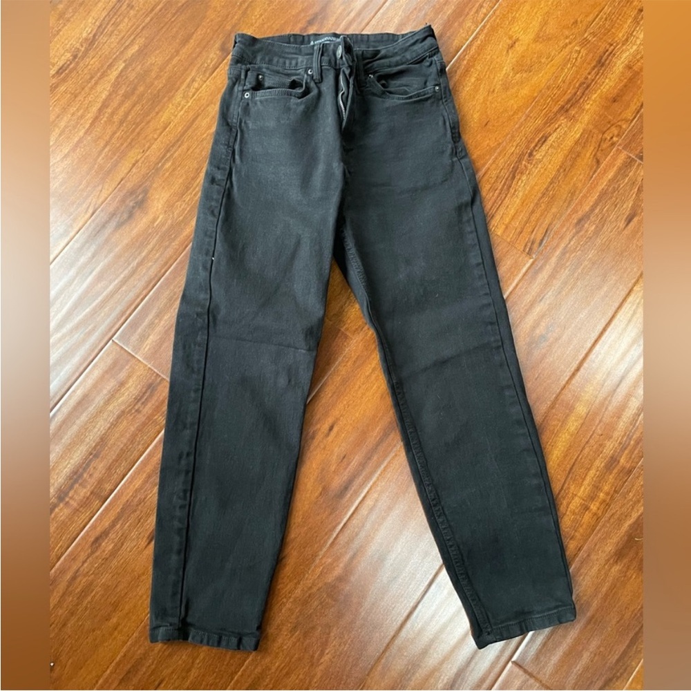 BUNDLE - 3 Pairs of Slim Fit Mom Jeans - Blue + Black - Picture 9 of 12